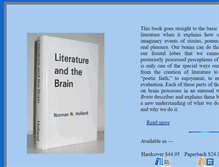 Tablet Screenshot of literatureandthebrain.com